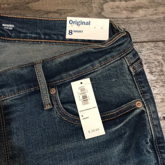 Navy blue boot cut jeans - Picture 4 of 4